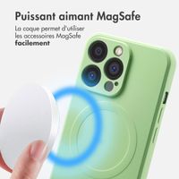 imoshion Coque Couleur avec MagSafe Apple iPhone 13 Pro - Vert