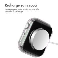 imoshion Coque rigide brillante à couverture complète pour Apple Watch Series 7 / 8 / 9 - 41 mm - Pearlescent