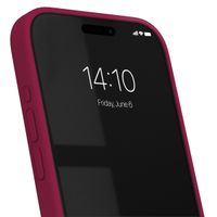 iDeal of Sweden Coque Silicone Apple iPhone 14 Pro - Cranberry
