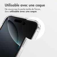 Accezz Protection d’écran en verre trempé avec filtre de confidentialité + Applicateur Apple iPhone 16 Pro