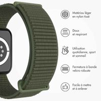 imoshion Bracelet en nylon⁺ Apple Watch Series 1 á 10 / SE / Ultra (2) (44/45/46/49 mm) - Army Green