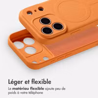 imoshion Coque Couleur avec MagSafe Apple iPhone 17 Pro Max - Neon Orange
