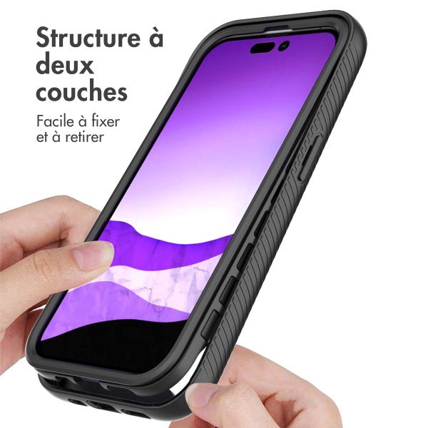 imoshion Coque 360° Full Protective iPhone 14 Pro - Noir