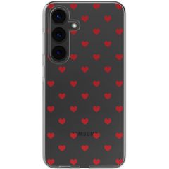 imoshion Coque Design Samsung Galaxy S24 - Red Hearts