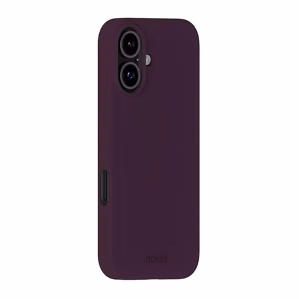 Holdit Coque Silicone Apple iPhone 16 - Deep Plum