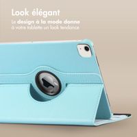 imoshion Coque tablette rotatif à 360° iPad Air 13 pouces (2024) M2 - Bleu clair