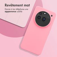 imoshion Coque Couleur Nothing Phone (3a) Pro - Bubblegum Pink