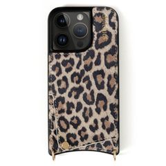 Dutchies Coque avec porte-cartes iPhone 13 Pro Max - Cordon de téléphone non inclus - Suède Léo