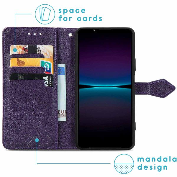imoshion Etui de télephone Mandala Sony Xperia 1 IV - Violet