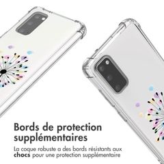 imoshion Coque Design avec cordon Samsung Galaxy S20 - Sandstone Dandelion