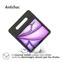 imoshion Coque kidsproof avec poignée iPad Air 13 pouces (2025) M3 / (2024) M2 - Noir