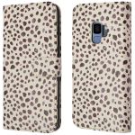 imoshion ﻿Étui de téléphone portefeuille Design Samsung Galaxy S9 - Black And White Dots