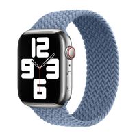 Apple Bracelet Solo tressé Apple Watch | 44/45/46/49 mm - Taille 6 - Slate Blue