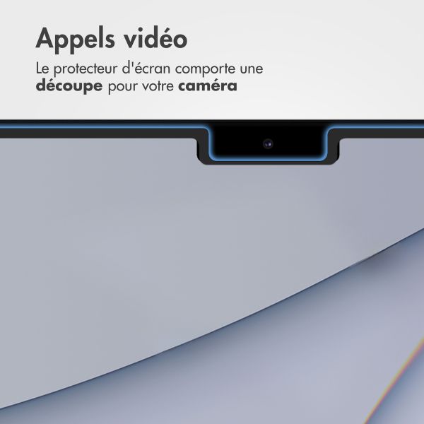 Accezz Protecteur d'écran magnétique Apple MacBook Air 13 pouces (2022 / 2024 M3 / 2025 M4 / 2026 M5)