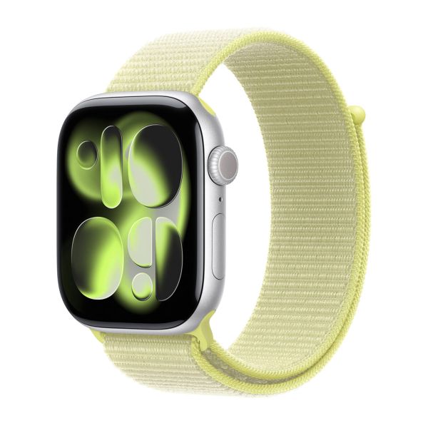 Apple Bracelet Sport Loop Apple Watch Series 1 t/m 11 / SE / Ultra (44/45/46/49 mm) - Neon Yellow