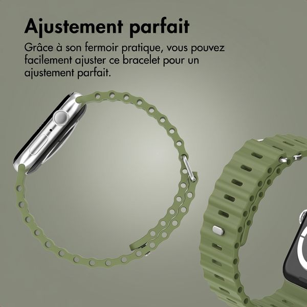 Accezz Bracelet Ocean Apple Watch | 38/40/41/42 mm - Khaki