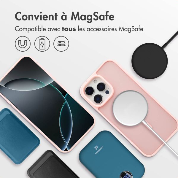 imoshion Coque Color Guard avec MagSafe iPhone 16 Pro - Rose clair