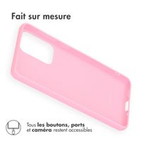 imoshion Coque Couleur Samsung Galaxy A33 - Rose