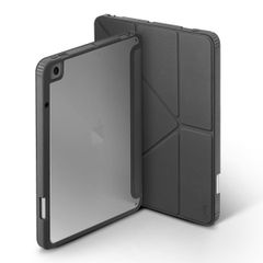Uniq Étui Moven Apple iPad 9 (2021) 10.2 pouces / iPad 8 (2020) 10.2 pouces / iPad 7 (2019) 10.2 pouces - Grey