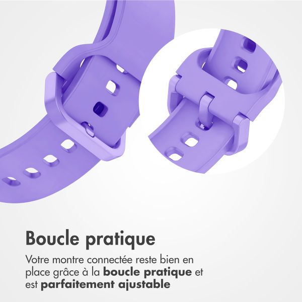 imoshion Bracelet en silicone Samsung Galaxy Fit 3 - Lilas