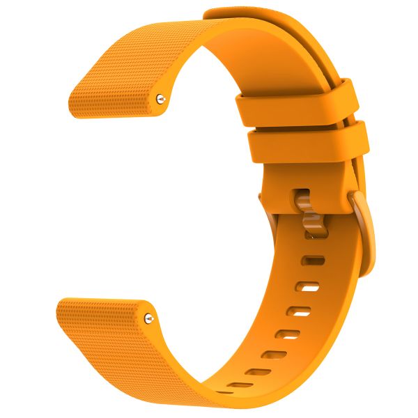 imoshion Bracelet sport en silicone avec boucle - Connexion universelle 22 mm - Orange