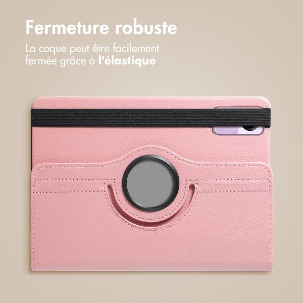 imoshion Coque tablette rotatif à 360° Xiaomi Redmi Pad SE - Rose