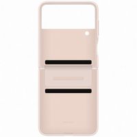 Samsung Original Coque en cuir Galaxy Z Flip 4 - Peach