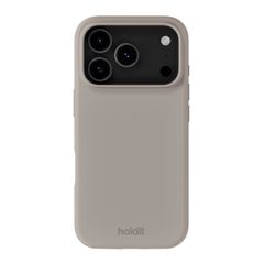 Holdit Coque Silicone Apple iPhone 17 Pro - Taupe