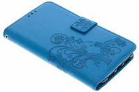 Etui de téléphone Fleurs de Trèfle Huawei 20 Pro - Turquoise