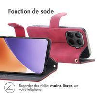 imoshion Etui de télephone portefeuille avec cordon Xiaomi 15T Pro - Rouge
