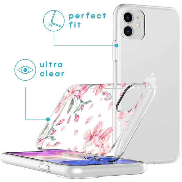 imoshion Coque Design iPhone 11 - Blossom Watercolor