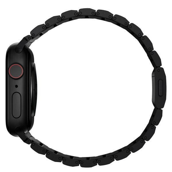 Nomad Bracelet à maillons en titane Apple Watch Series 1 t/m 11 / SE / Ultra (44/45/46/49 mm) - Noir