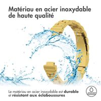 imoshion Bracelet en acier le Fitbit Inspire 2 / HR / ACE2 / ACE3 - Dorée