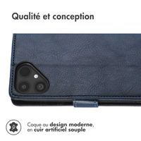 imoshion Étui de télephone portefeuille Fairphone 6 - Bleu foncé