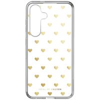 iDeal of Sweden Coque arrière Mirror Samsung Galaxy S24 - Golden Hearts