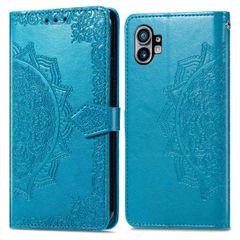 imoshion Etui de téléphone portefeuille Mandala Nothing Phone (1) - Turquoise