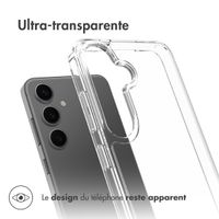 Accezz Coque Xtreme Impact Samsung Galaxy S25 Plus - Transparent