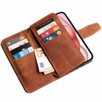 Wachikopa Étui de téléphone portefeuille Multi Wallet iPhone 15 - Camel