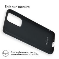 imoshion Coque Couleur Samsung Galaxy A53 - Noir