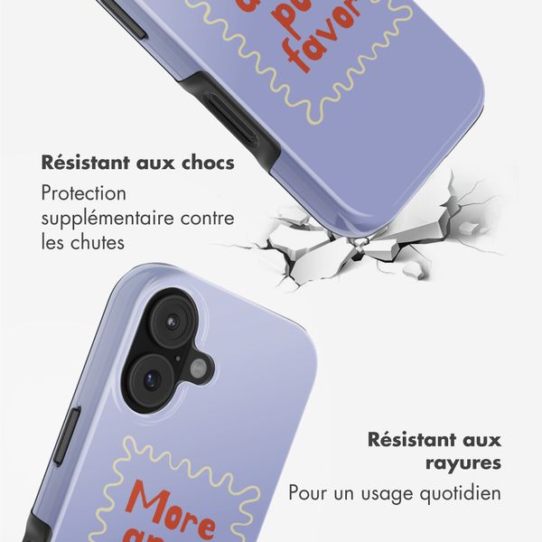 Selencia Coque arrière Vivid avec MagSafe Apple iPhone 17 - More Amor