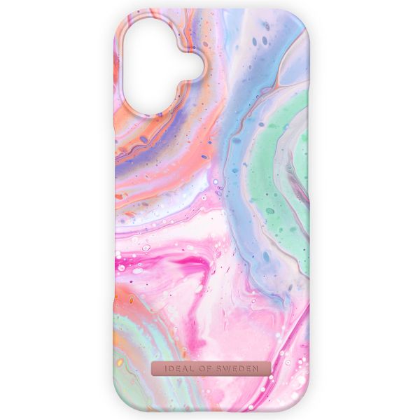 iDeal of Sweden Coque Fashion iPhone 16 Plus - Pastel Marble