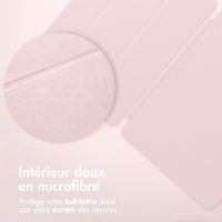 imoshion Magnetic etui de téléphone portefeuille Apple iPad 11 (2025) 11 pouces A16 / iPad 10 (2022) 10.9 pouces - Rose