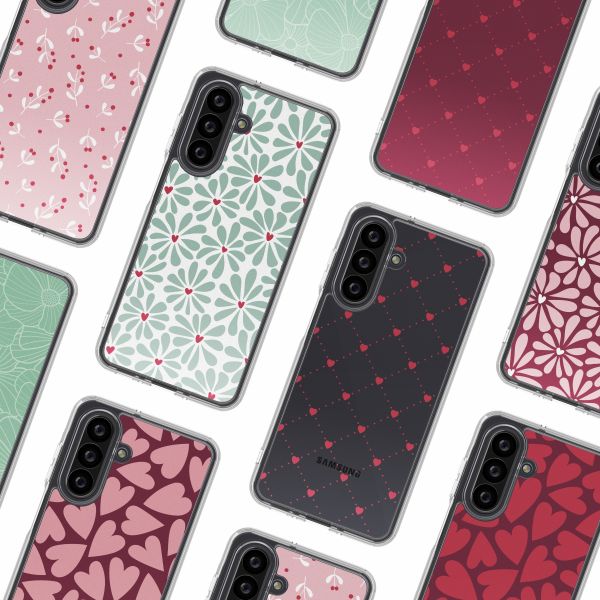 imoshion Coque Design Samsung Galaxy A26 - Bloom Love Sage Green