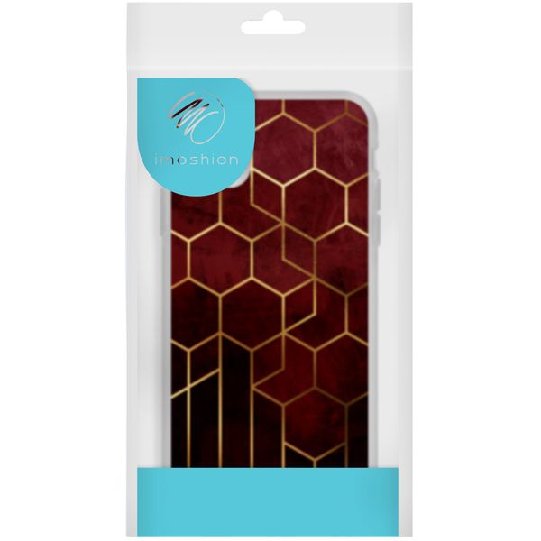 imoshion Coque Design Samsung Galaxy A71 - Modèle - Rouge