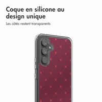 imoshion Coque Design Samsung Galaxy A54 (5G) - Crush Check Coral Dust