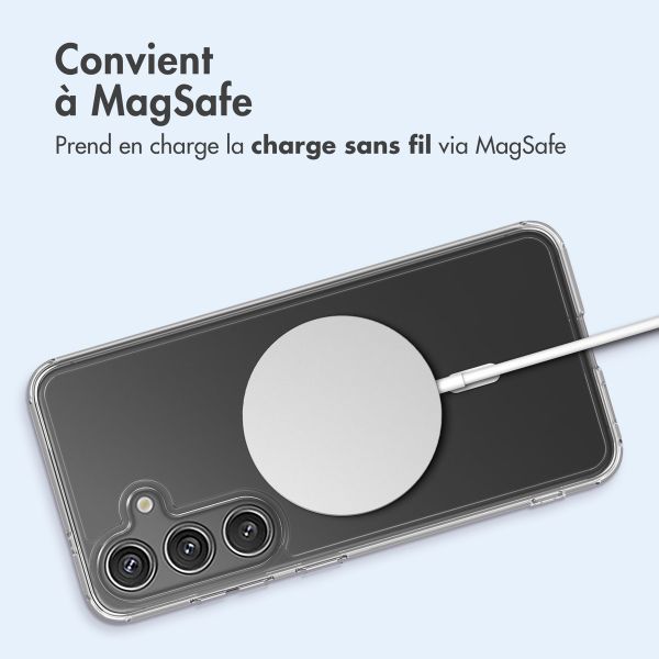 imoshion Coque arrière de protection avec MagSafe Samsung Galaxy S25 - Transparent