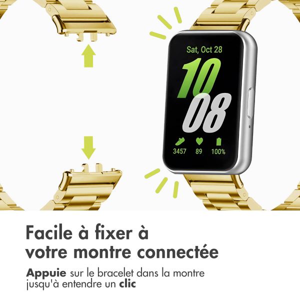 imoshion Bracelet en acier le Samsung Galaxy Fit 3 - Doré