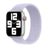 Apple Bracelet Solo tressé Apple Watch | 44/45/46/49 mm - Taille 3 - Purple Fog