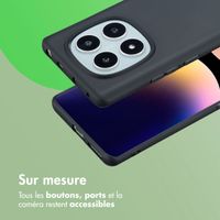 imoshion Coque Couleur Xiaomi Redmi Note 14 Pro (4G) - Noir