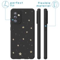 imoshion Coque Design Samsung Galaxy A72 - Etoiles / Noir